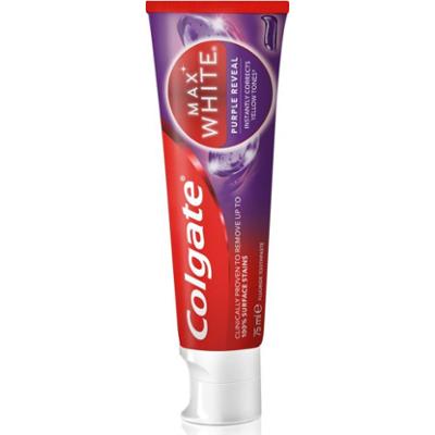 Colgate Max White Purple Reveal odświeżająca pasta do zębów 75 ml