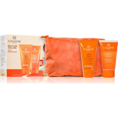 Collistar Ultra protection tanning cream spf 30 set zestaw upominkowy do opalania SPF 30