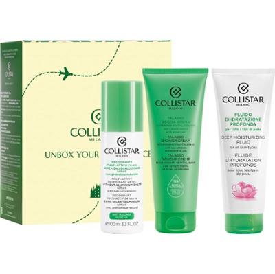 Collistar Deep Moisturizing Fluid Travel Kit zestaw podróżny do cery wysuszonej i suchej
