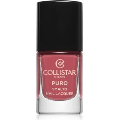 Collistar Puro Long-Lasting Nail Lacquer długotrwały lakier do paznokci odcień 102 Rosa Antico 10 ml