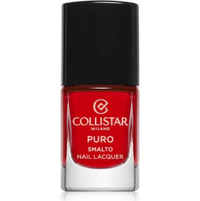 Collistar Puro Long-Lasting Nail Lacquer długotrwały lakier do paznokci odcień 40 Mandarino 10 ml
