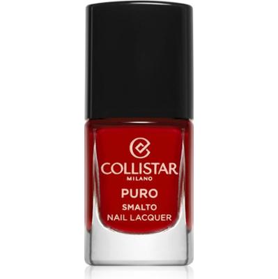 Collistar Puro Long-Lasting Nail Lacquer długotrwały lakier do paznokci odcień 109 Papavero Ipnotico 10 ml