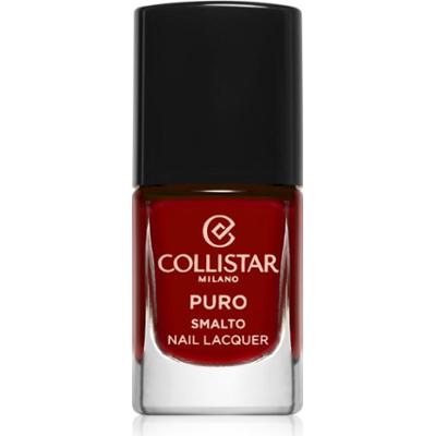 Collistar Puro Long-Lasting Nail Lacquer długotrwały lakier do paznokci odcień 111 Rosso Milano 10 ml