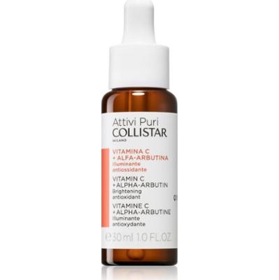Collistar Attivi Puri Vitamin C + Alfa-Arbutina serum rozświetlające do twarzy z witaminą C 30 ml