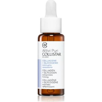 Collistar Attivi Puri Collagen+Glycogen Antiwrinkle Firming serum do twarzy redukujące oznaki starzenia z kolagenem 30 ml