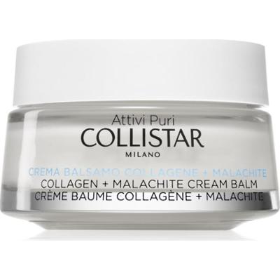 Collistar Attivi Puri Collagen Malachite Cream Balm nawilżający krem przeciw starzeniu się skóry z kolagenem 50 ml