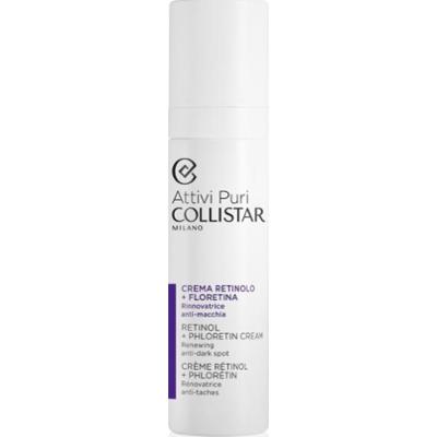 Collistar Attivi Puri Retinol + Phloretin aktywny krem na noc rozjaśniający przebarwienia z retinolem 50 ml