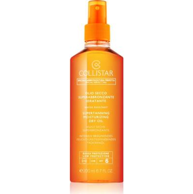 Collistar Special Perfect Tan Supertanning Moisturizing Dry Oil suchy olejek do opalania SPF 6 200 ml