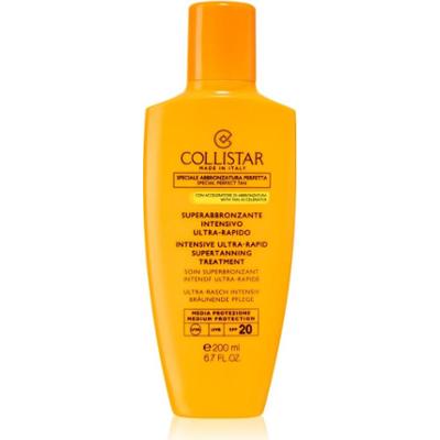 Collistar Special Perfect Tan Intensive Ultra-Rapid Supertanning Treatment produkt przyspieszający i przedłużający opalanie SPF 20 200 ml