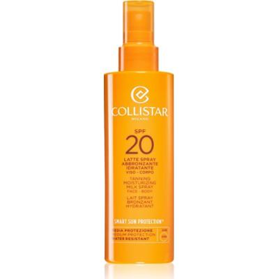 Collistar Smart Sun Protection Tanning Moisturizing Milk Spray SPF 20 mleczko ochronne w sprayu SPF 20 200 ml