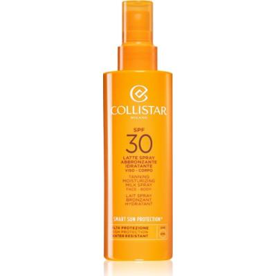 Collistar Smart Sun Protection Tanning Moisturizing Milk Spray SPF 30 mleczko ochronne do opalania w sprayu SPF 30 200 ml