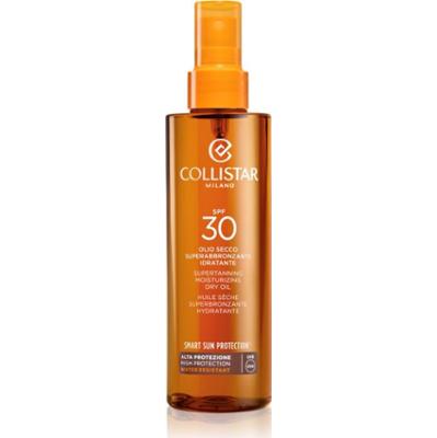 Collistar Smart Sun Protection Supertanning Moisturizing Dry Oil SPF 30 ochronny suchy olejek do opalania SPF 30 200 ml