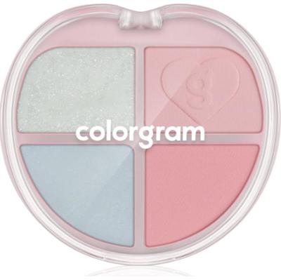 Colorgram Tintin Dory Eyeshadow Palette paletka cieni do powiek i rozświetlaczy odcień 05 Fairy Dory 4 g