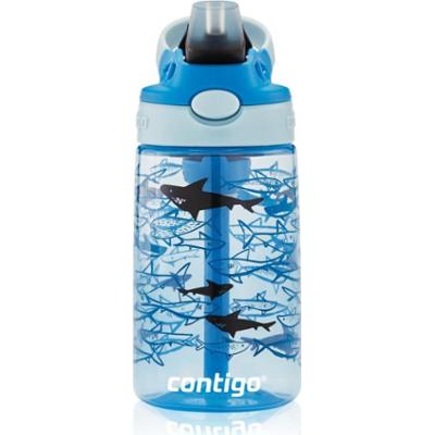 Contigo Easy Clean butelka na wodę dla dzieci Blue Sharks 420 ml