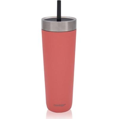 Contigo Luxe Spillproof Tumbler kubek termiczny kolor Coral 720 ml