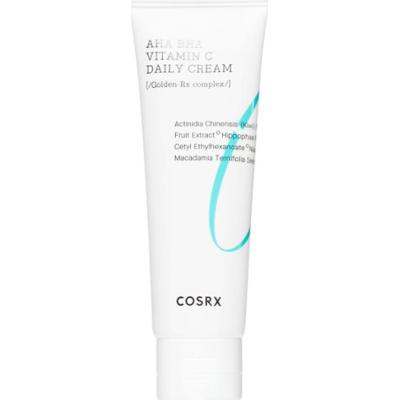 Cosrx AHA/BHA Vitamin C Daily Cream krem wygładzający i rozjaśniający z efektem złuszczającym 50 ml