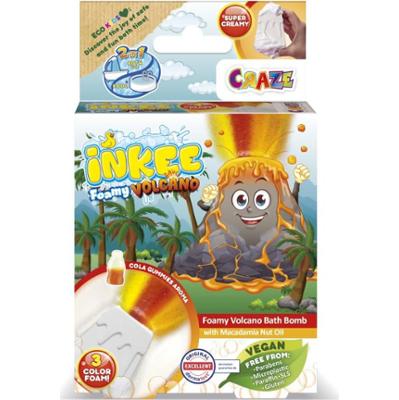 Craze INKEE Foamy Volcano kule do kąpieli dla dzieci 1 szt.