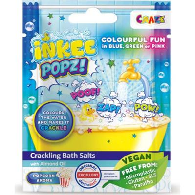 Craze Crackling Salts kolorowa sól do kąpieli dla dzieci 15 g