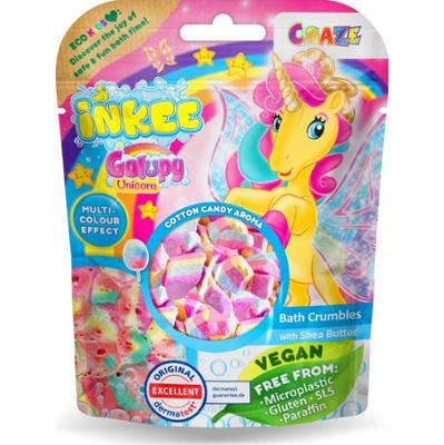 Craze INKEE Galupy Unicorn płatki do kąpieli dla dzieci 100 g