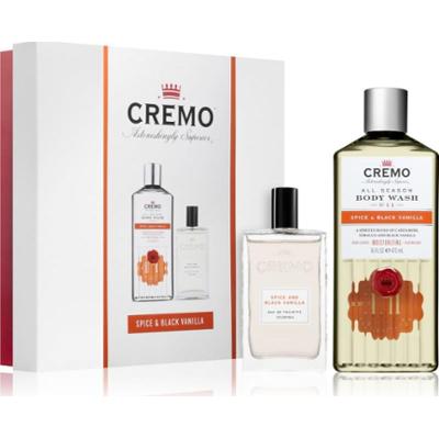 Cremo Spice & Black Vanilla zestaw upominkowy dla mężczyzn