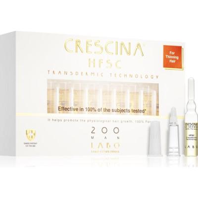 Crescina Transdermic 200 Re-Growth pielęgnacja wspierająca porost włosów dla mężczyzn 20x3,5 ml