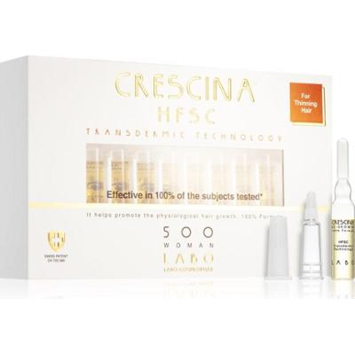 Crescina Transdermic 500 Re-Growth pielęgnacja wspierająca porost włosów dla kobiet 20x3,5 ml