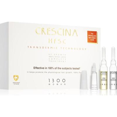 Crescina Transdermic 1300 Re-Growth and Anti-Hair Loss pielęgnacja wspierająca porost włosów i zapobiegająca ich wypadaniu dla kobiet 20x3.5 ml