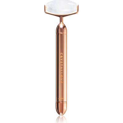 Crystallove Clear Quartz Vibrating Roller akcesoria do masażu do twarzy 1 szt.