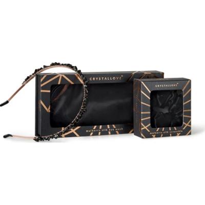 Crystallove Black Silk Set zestaw do włosów