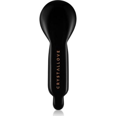 Crystallove Black Obsidian Spoon Eye Gua Sha masażer do okolic oczu 1 szt.