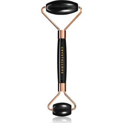 Crystallove Black Obsidian Roller wałek do masażu do twarzy 1 szt.
