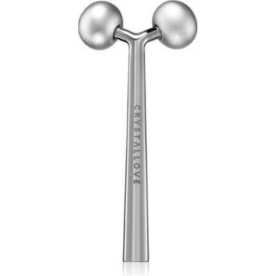 Crystallove Lift & Sculpt akcesoria do masażu do twarzy kolor Silver 1 szt.