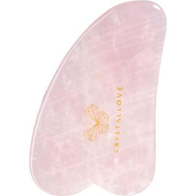 Crystallove Rose Quartz Gua Sha akcesoria do masażu 1 szt.