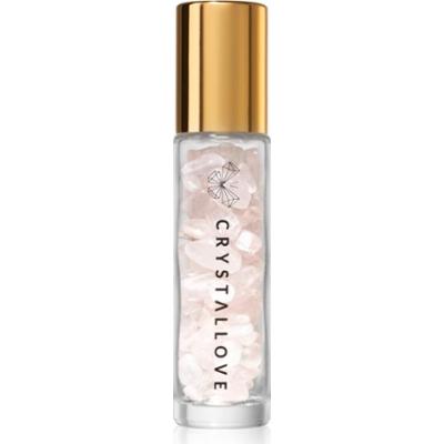 Crystallove Rose Quartz Oil Bottle roll-on z kryształkami 10 ml