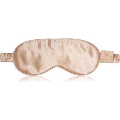 Crystallove Silk Eye Mask maska do spania Gold