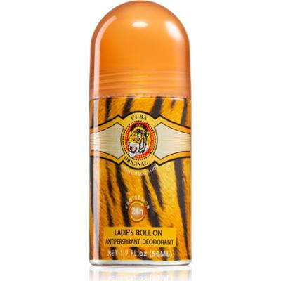 Cuba Jungle Tiger dezodorant-antyperspirant w kulce dla kobiet 50 ml