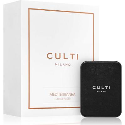 Culti Milano Car Diffuser Black Mediterranea zapach do samochodu + napełnienie 2 szt.