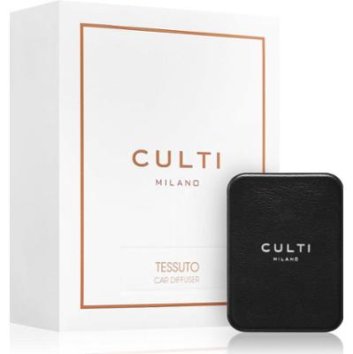 Culti Milano Car Diffuser Black Tessuto zapach do samochodu + napełnienie 73x53 cm