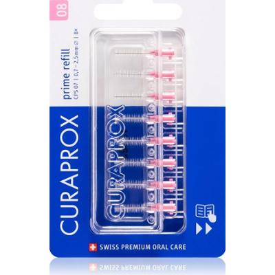 Curaprox Prime Refill zestaw zapasowych szczoteczek międzyzębowych CPS 08 0,8 - 3,2 mm 8 szt.