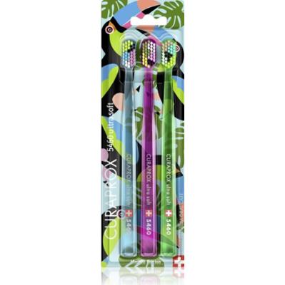 Curaprox Limited Edition Toucan szczoteczki do zębów 5460 Ultra Soft 3 szt.