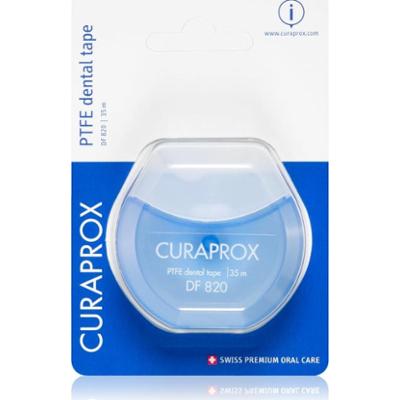 Curaprox PTFE Dental Tape DF 820 teflonowa taśma dentystyczna 35 m