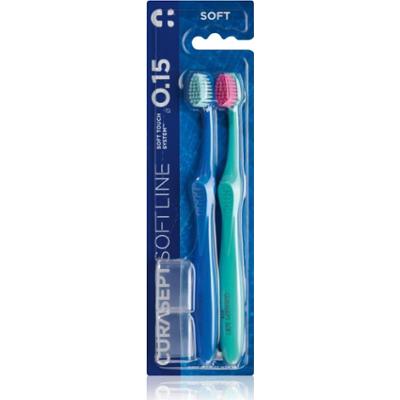 Curasept Softline 0.15 Soft 2pack szczoteczka do zębów 2 szt.