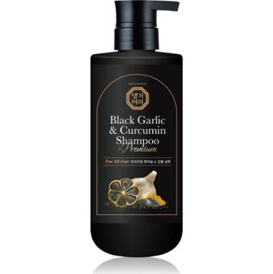 DAENG GI MEO RI Black Garlic & Curcumin Shampoo szampon głęboko regenerujący na porost włosów i wzmocnienie cebulek 500 ml