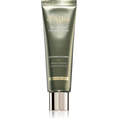 d'Alba Mild Skin Balancing Vegan Cream nawilżający krem do twarzy o działaniu uspokajającym 55 ml