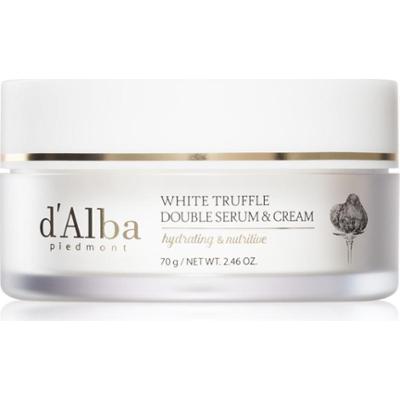 d'Alba White Truffle Double Serum & Cream ujędrniający krem na dzień i serum 2 w 1 70 g