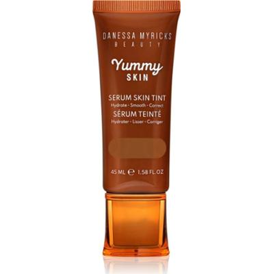 Danessa Myricks Beauty Yummy Skin Serum Skin Tint nawilżający podkład z efektem wygładzającym odcień 13 - Dark Skin with Warm Golden Undertones 45 ml