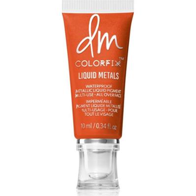 Danessa Myricks Beauty Colorfix Liquid Metals wielofunkcyjny kosmetyk do makijażu oczu, ust i twarzy odcień Hot Fire 10 ml