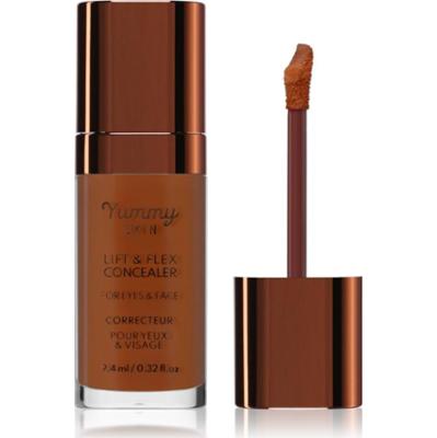 Danessa Myricks Beauty Yummy Skin Lift & Flex Concealer korektor w płynie z matowym wykończeniem odcień 15 - Dark With Warm Undertones 8.4 ml