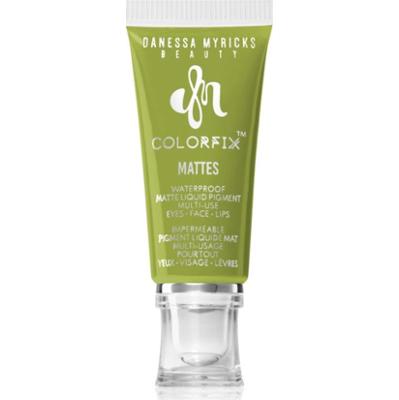 Danessa Myricks Beauty Colorfix Mattes wielofunkcyjny kosmetyk do makijażu oczu, ust i twarzy odcień Matcha 10 ml