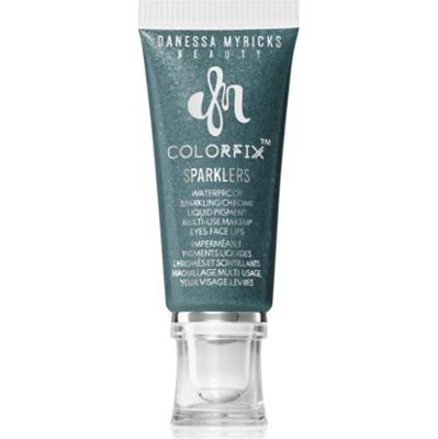 Danessa Myricks Beauty Colorfix Sparklers wielofunkcyjny kosmetyk do makijażu oczu, ust i twarzy odcień Evergreen 10 ml